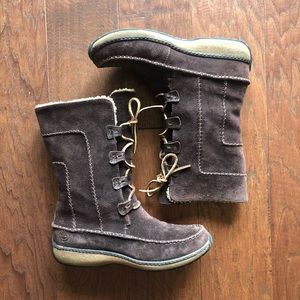 Timberland Fauna Lace Up Suede Boots